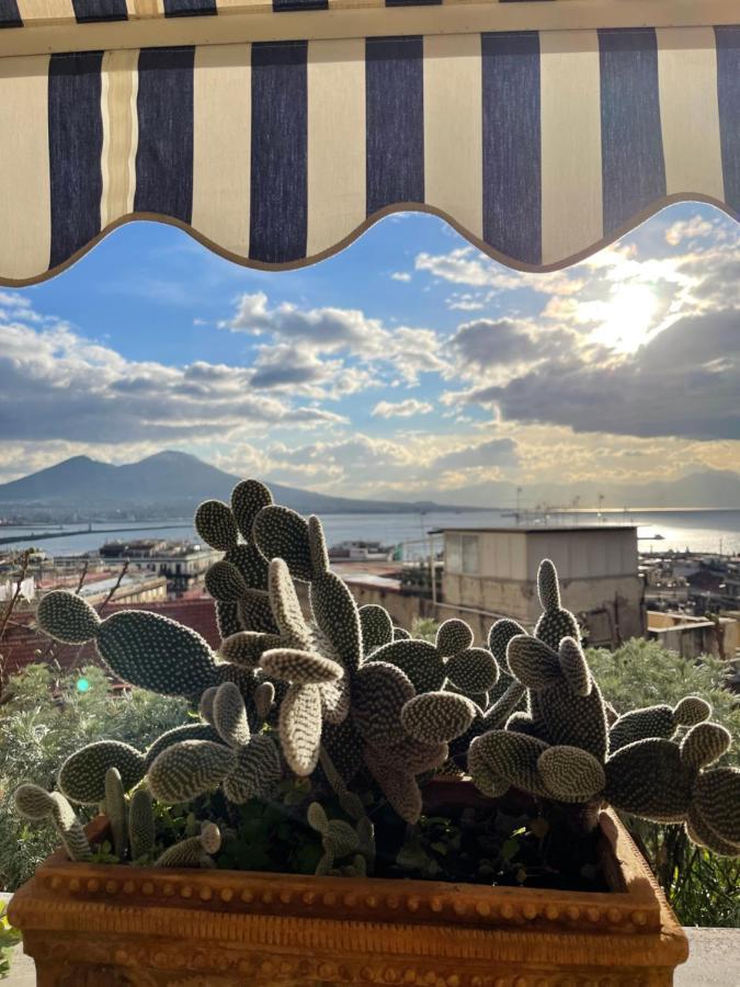 Alma De Templarsf - Stunning Design Home With Sea View And Terrace Napoli Bagian luar foto
