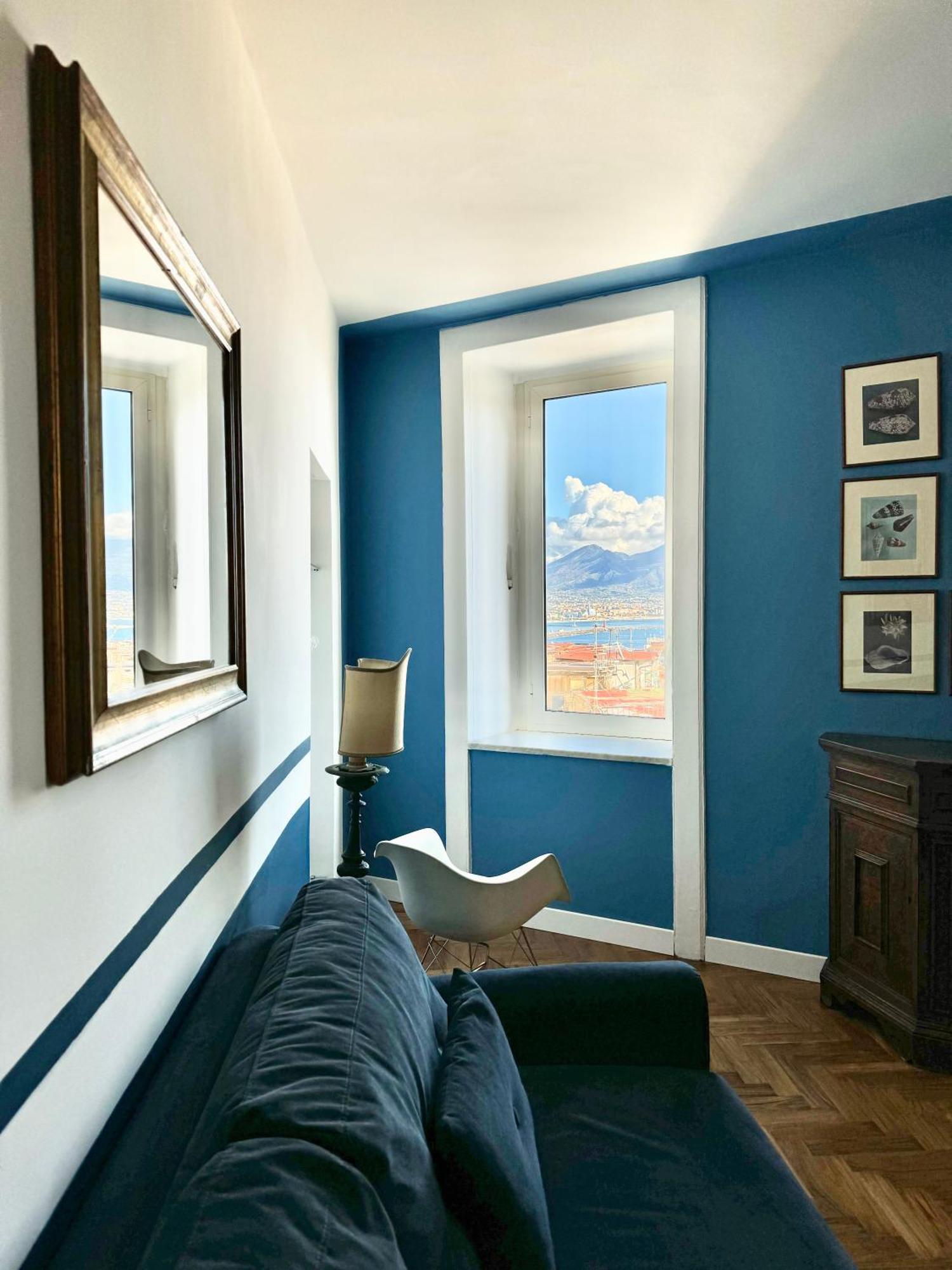 Alma De Templarsf - Stunning Design Home With Sea View And Terrace Napoli Bagian luar foto