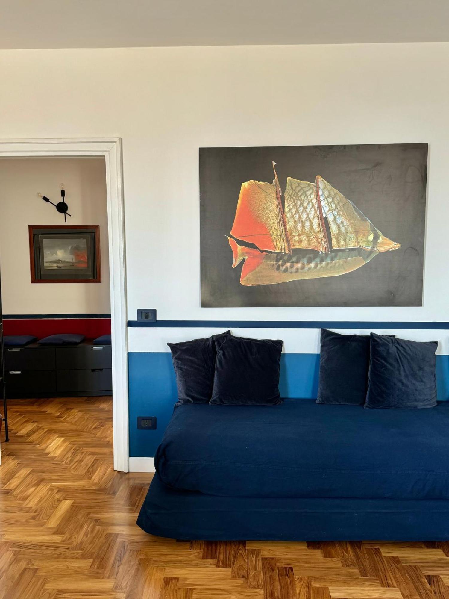 Alma De Templarsf - Stunning Design Home With Sea View And Terrace Napoli Bagian luar foto