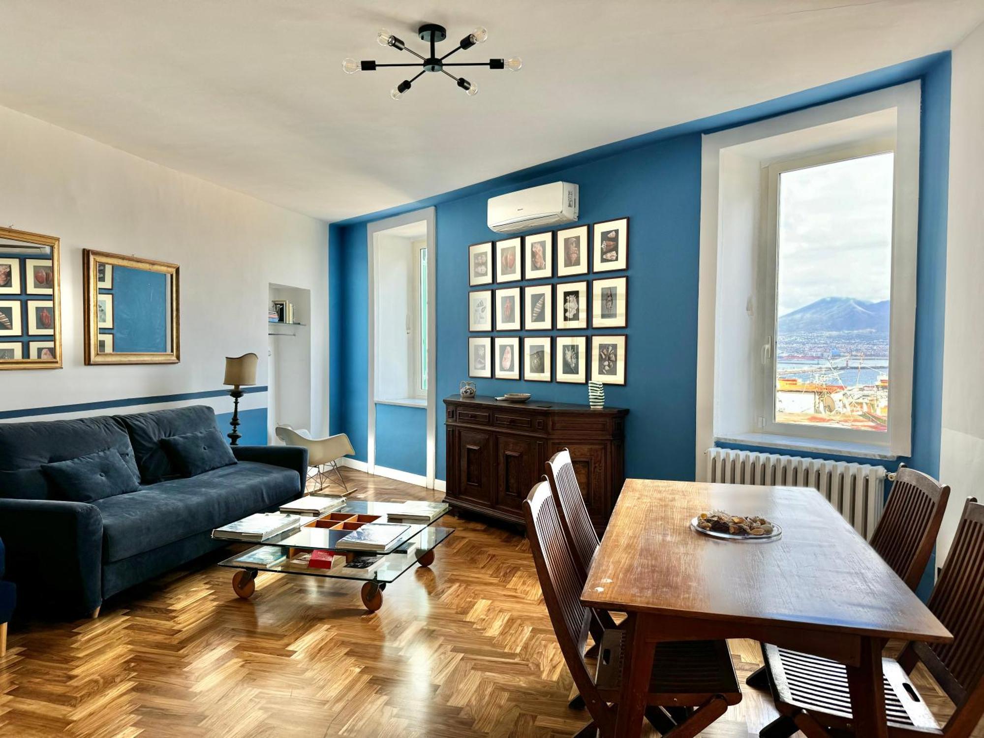 Alma De Templarsf - Stunning Design Home With Sea View And Terrace Napoli Bagian luar foto